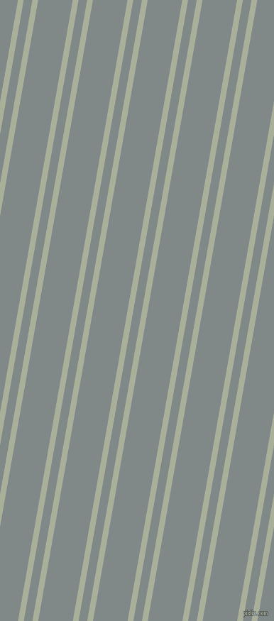 80 degree angle dual striped line, 8 pixel line width, 12 and 48 pixel line spacing, Green Spring and Oslo Grey dual two line striped seamless tileable