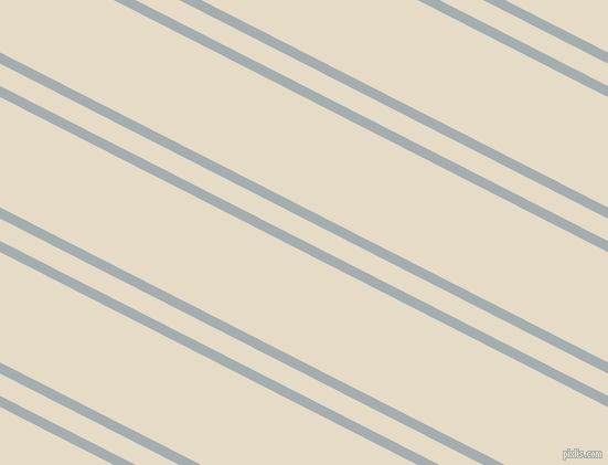 153 degree angle dual stripe line, 9 pixel line width, 18 and 89 pixel line spacing, Gull Grey and Half Spanish White dual two line striped seamless tileable