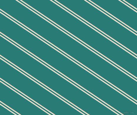 146 degree angles dual striped lines, 4 pixel lines width, 4 and 53 pixels line spacing, Half Spanish White and Elm dual two line striped seamless tileable