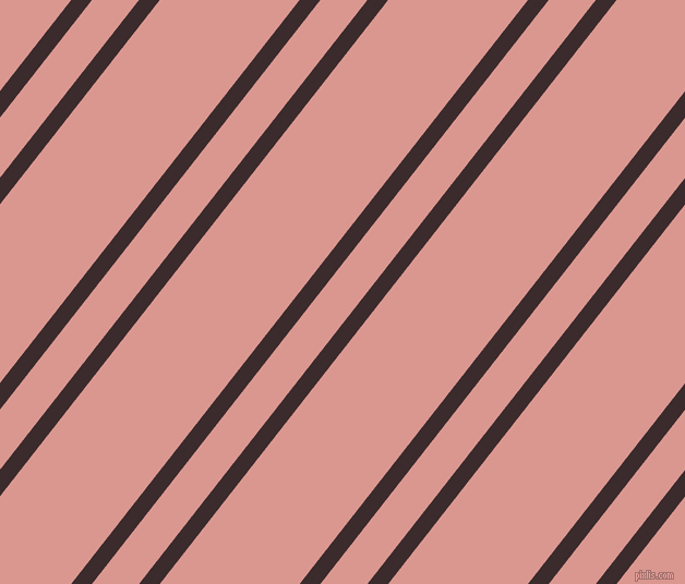 52 degree angles dual striped line, 15 pixel line width, 34 and 101 pixels line spacing, Havana and Petite Orchid dual two line striped seamless tileable