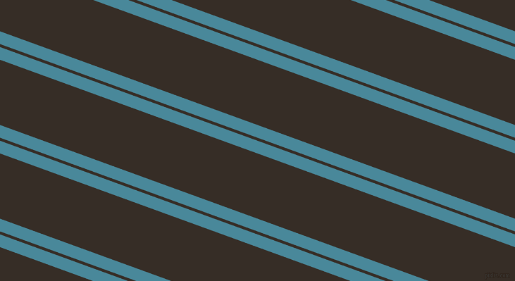 160 degree angle dual stripes lines, 17 pixel lines width, 4 and 87 pixel line spacing, Hippie Blue and Coffee Bean dual two line striped seamless tileable