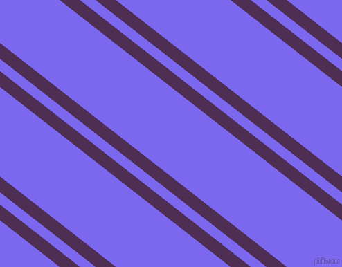 142 degree angle dual stripes line, 18 pixel line width, 14 and 102 pixel line spacing, Hot Purple and Medium Slate Blue dual two line striped seamless tileable