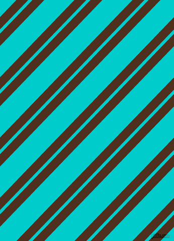 46 degree angle dual stripe line, 17 pixel line width, 6 and 43 pixel line spacingIndian Tan and Robin's Egg Blue dual two line striped seamless tileable