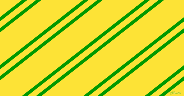 38 degree angles dual striped line, 11 pixel line width, 18 and 86 pixels line spacing, Islamic Green and Gorse dual two line striped seamless tileable