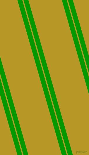 106 degree angles dual striped line, 16 pixel line width, 4 and 110 pixels line spacing, Islamic Green and Sahara dual two line striped seamless tileable