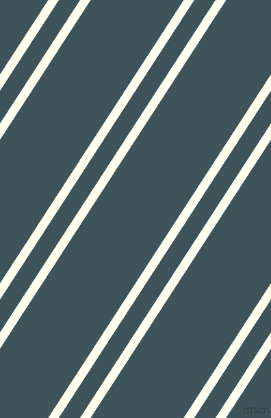 57 degree angles dual stripes lines, 13 pixel lines width, 26 and 114 pixels line spacing, Ivory and Casal dual two line striped seamless tileable