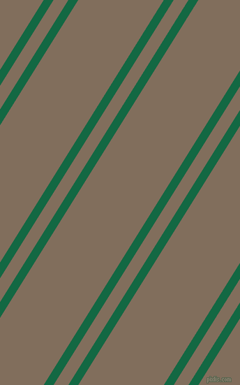58 degree angles dual striped line, 12 pixel line width, 18 and 104 pixels line spacing, Jewel and Donkey Brown dual two line striped seamless tileable