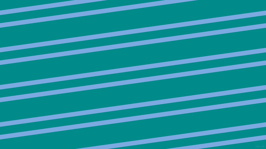 8 degree angles dual stripes lines, 18 pixel lines width, 32 and 79 pixels line spacing, Jordy Blue and Dark Cyan dual two line striped seamless tileable