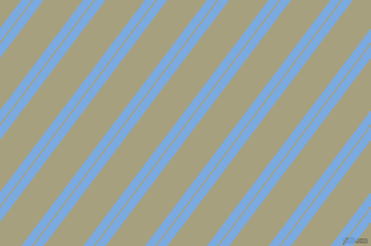 53 degree angle dual stripe lines, 12 pixel lines width, 2 and 46 pixel line spacing, Jordy Blue and Hillary dual two line striped seamless tileable