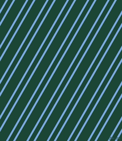 60 degree angles dual striped line, 6 pixel line width, 14 and 31 pixels line spacing, Jordy Blue and Sherwood Green dual two line striped seamless tileable