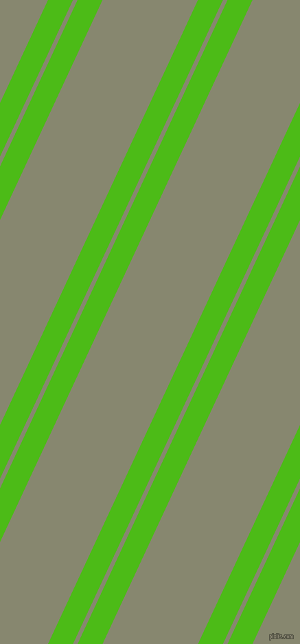 65 degree angles dual striped lines, 33 pixel lines width, 6 and 126 pixels line spacing, Kelly Green and Schist dual two line striped seamless tileable