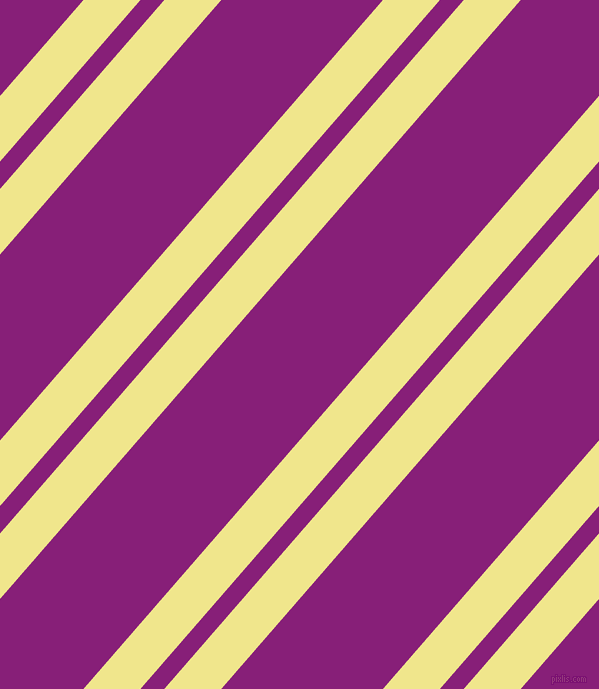 49 degree angle dual striped lines, 43 pixel lines width, 18 and 122 pixel line spacing, Khaki and Dark Purple dual two line striped seamless tileable