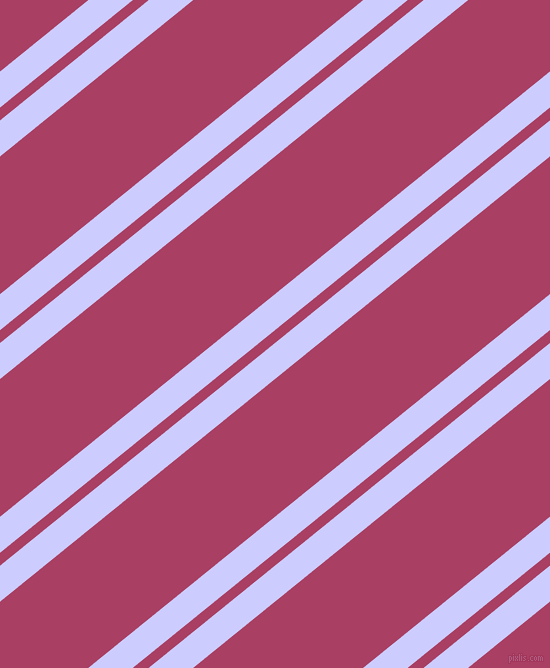 39 degree angle dual stripes lines, 28 pixel lines width, 10 and 107 pixel line spacing, Lavender Blue and Rouge dual two line striped seamless tileable