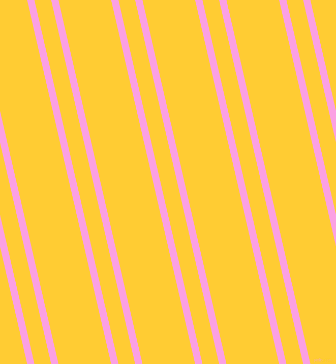 103 degree angle dual stripe line, 14 pixel line width, 32 and 101 pixel line spacing, Lavender Rose and Sunglow dual two line striped seamless tileable