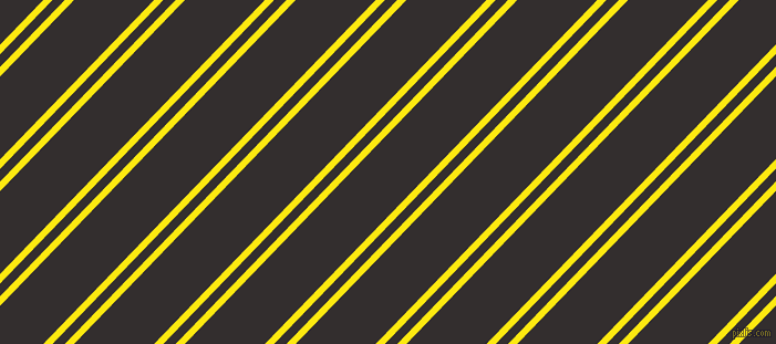 46 degree angle dual striped line, 6 pixel line width, 8 and 52 pixel line spacing, Lemon and Night Rider dual two line striped seamless tileable