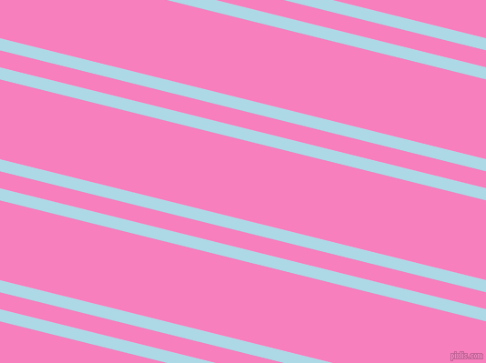 166 degree angles dual stripes line, 13 pixel line width, 18 and 85 pixels line spacing, Light Blue and Persian Pink dual two line striped seamless tileable