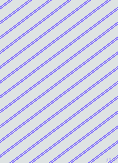 37 degree angles dual striped lines, 3 pixel lines width, 2 and 31 pixels line spacing, Light Slate Blue and Zircon dual two line striped seamless tileable