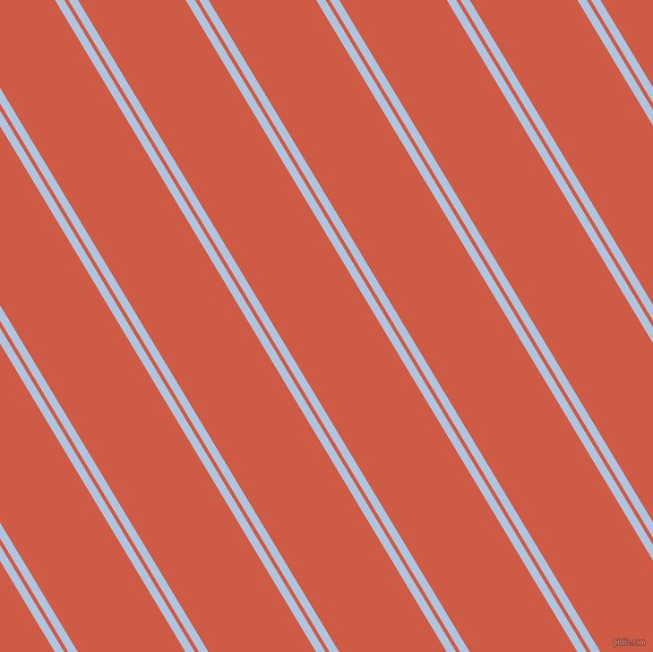 121 degree angle dual stripes lines, 9 pixel lines width, 4 and 103 pixel line spacingLight Steel Blue and Dark Coral dual two line striped seamless tileable