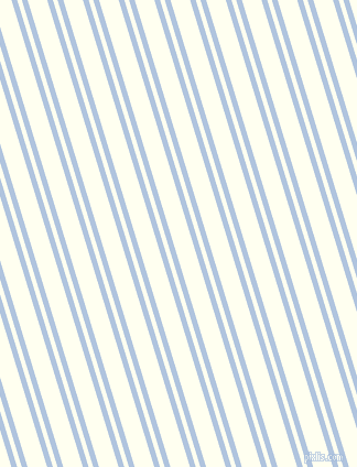 107 degree angles dual striped lines, 5 pixel lines width, 4 and 17 pixels line spacing, Light Steel Blue and Ivory dual two line striped seamless tileable