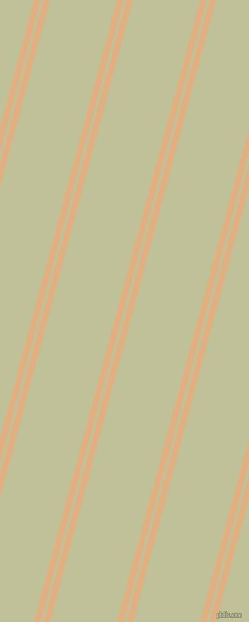 75 degree angles dual stripes lines, 9 pixel lines width, 4 and 92 pixels line spacing, Manhattan and Green Mist dual two line striped seamless tileable