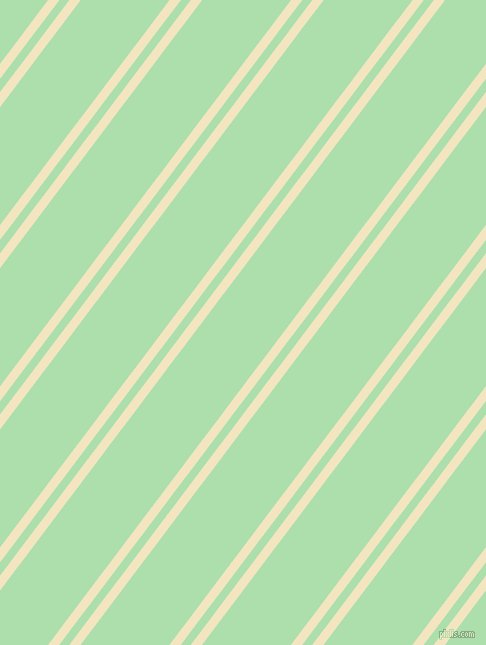 53 degree angle dual stripe lines, 9 pixel lines width, 8 and 71 pixel line spacing, Milk Punch and Moss Green dual two line striped seamless tileable