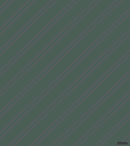 44 degree angles dual striped lines, 3 pixel lines width, 10 and 36 pixels line spacing, Mobster and Viridian Green dual two line striped seamless tileable
