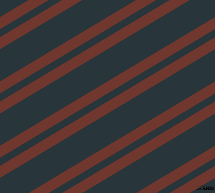 31 degree angles dual striped lines, 21 pixel lines width, 14 and 56 pixels line spacing, Mocha and Oxford Blue dual two line striped seamless tileable