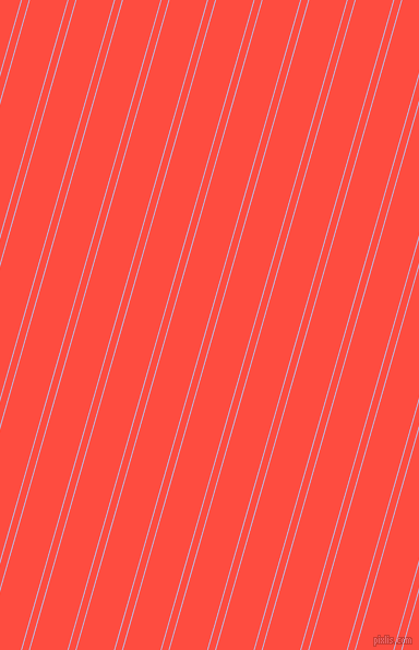 74 degree angles dual stripes line, 1 pixel line width, 6 and 33 pixels line spacing, Moon Raker and Sunset Orange dual two line striped seamless tileable