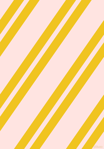 55 degree angle dual stripes line, 34 pixel line width, 18 and 88 pixel line spacing, Moon Yellow and Misty Rose dual two line striped seamless tileable