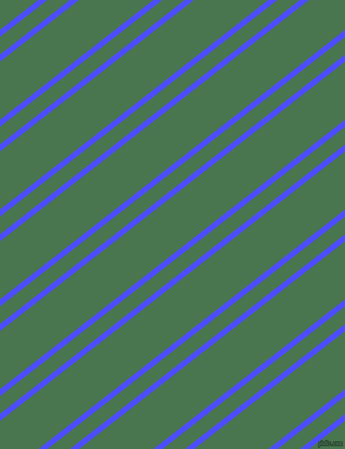 38 degree angle dual stripe line, 8 pixel line width, 20 and 66 pixel line spacingNeon Blue and Killarney dual two line striped seamless tileable