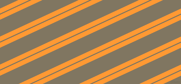 25 degree angle dual stripes line, 18 pixel line width, 4 and 60 pixel line spacing, Neon Carrot and Stonewall dual two line striped seamless tileable
