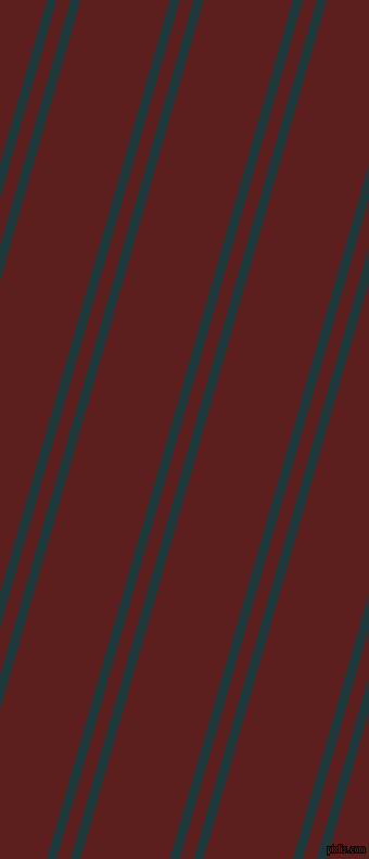74 degree angles dual stripes line, 9 pixel line width, 12 and 79 pixels line spacingNordic and Red Oxide dual two line striped seamless tileable