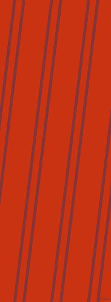 83 degree angles dual stripe lines, 10 pixel lines width, 20 and 81 pixels line spacing, Old Brick and Harley Davidson Orange dual two line striped seamless tileable