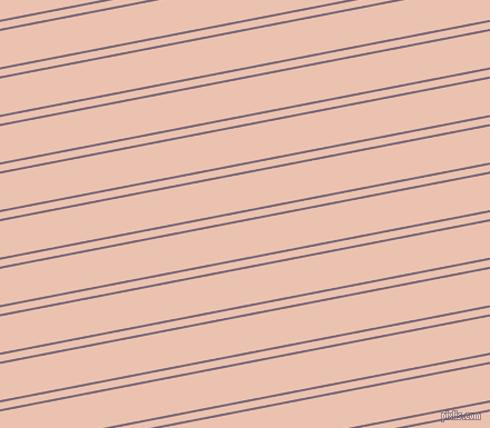 11 degree angles dual stripe line, 2 pixel line width, 6 and 32 pixels line spacing, Old Lavender and Zinnwaldite dual two line striped seamless tileable