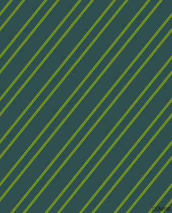 51 degree angle dual striped lines, 5 pixel lines width, 14 and 29 pixel line spacing, Olive Drab and Dark Slate Grey dual two line striped seamless tileable