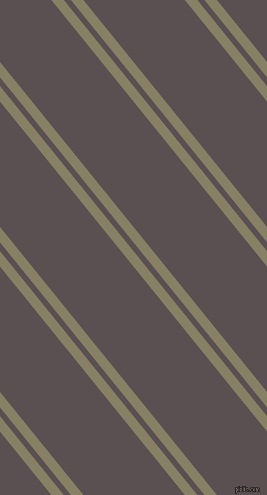 129 degree angle dual stripe lines, 14 pixel lines width, 8 and 114 pixel line spacing, Olive Haze and Don Juan dual two line striped seamless tileable