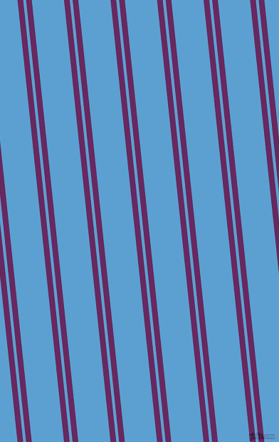 96 degree angles dual stripe lines, 8 pixel lines width, 4 and 45 pixels line spacing, Palatinate Purple and Picton Blue dual two line striped seamless tileable
