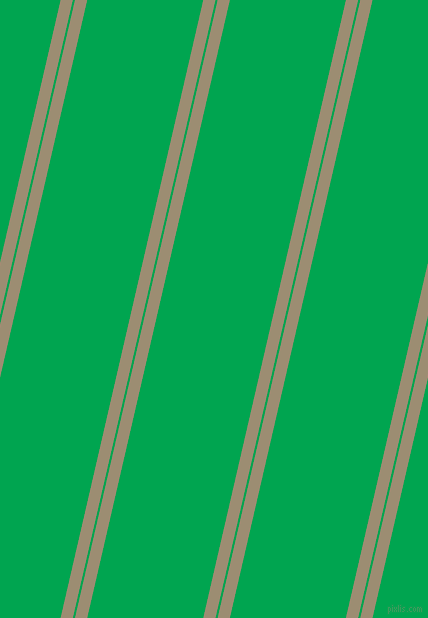 77 degree angles dual stripes line, 12 pixel line width, 2 and 113 pixels line spacing, Pale Oyster and Pigment Green dual two line striped seamless tileable