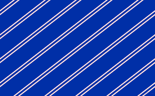 38 degree angle dual stripes lines, 4 pixel lines width, 6 and 51 pixel line spacing, Pale Pink and International Klein Blue dual two line striped seamless tileable