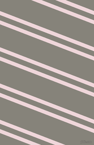 159 degree angles dual stripes line, 12 pixel line width, 16 and 69 pixels line spacing, Pale Rose and Friar Grey dual two line striped seamless tileable