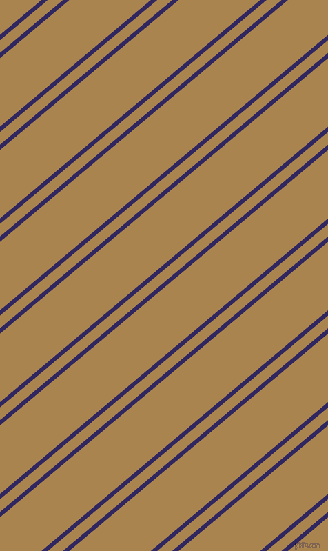 40 degree angle dual stripes lines, 6 pixel lines width, 14 and 76 pixel line spacing, Paris M and Muddy Waters dual two line striped seamless tileable