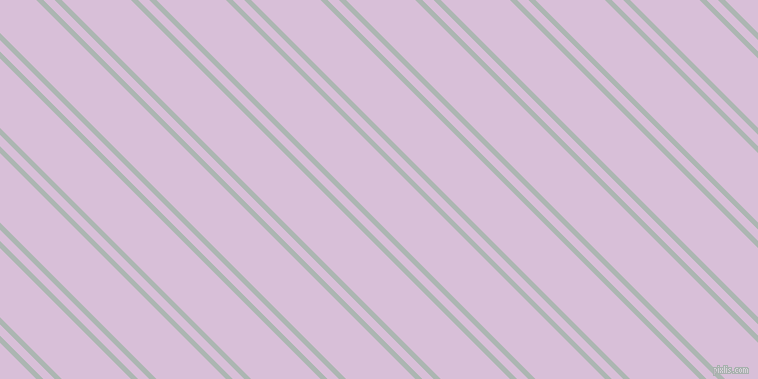 135 degree angle dual stripe lines, 5 pixel lines width, 8 and 49 pixel line spacing, Periglacial Blue and Thistle dual two line striped seamless tileable