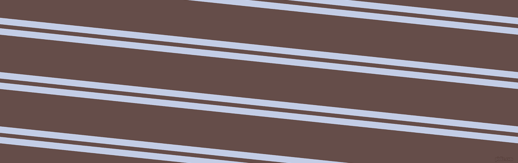 174 degree angles dual stripes line, 13 pixel line width, 8 and 75 pixels line spacing, Periwinkle and Congo Brown dual two line striped seamless tileable