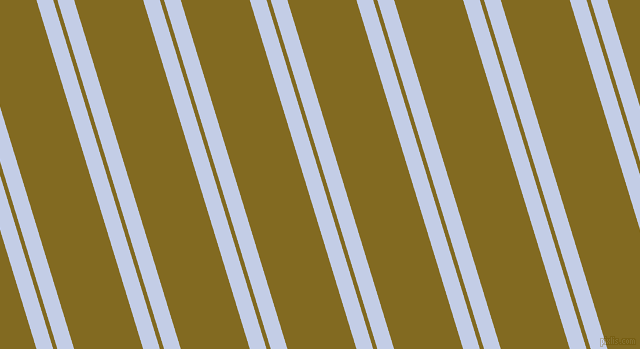 107 degree angles dual stripes line, 16 pixel line width, 4 and 66 pixels line spacing, Periwinkle and Yukon Gold dual two line striped seamless tileable