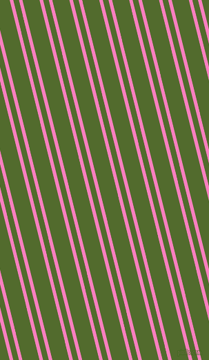 104 degree angle dual stripes line, 5 pixel line width, 8 and 24 pixel line spacing, Persian Pink and Green Leaf dual two line striped seamless tileable