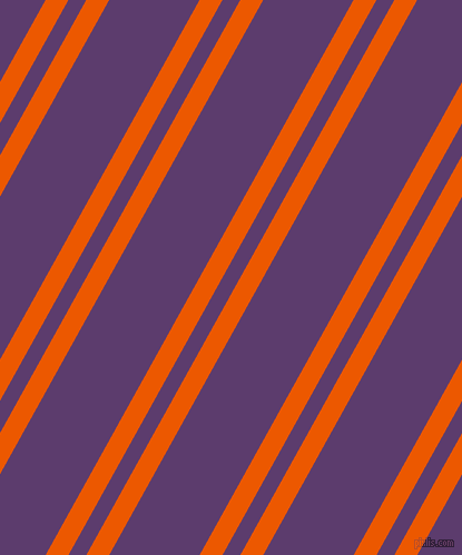 61 degree angles dual stripes line, 18 pixel line width, 14 and 71 pixels line spacing, Persimmon and Honey Flower dual two line striped seamless tileable