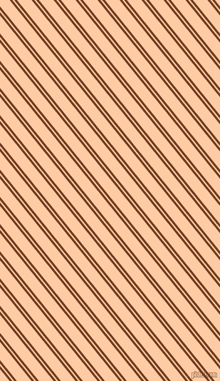129 degree angles dual stripe line, 3 pixel line width, 2 and 16 pixels line spacing, Peru Tan and Peach dual two line striped seamless tileable