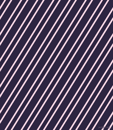 58 degree angle dual stripe line, 5 pixel line width, 12 and 22 pixel line spacing, Pig Pink and Tolopea dual two line striped seamless tileable
