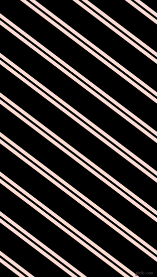 143 degree angle dual stripe lines, 7 pixel lines width, 4 and 45 pixel line spacing, Pippin and Black dual two line striped seamless tileable
