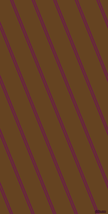 112 degree angles dual stripes line, 4 pixel line width, 2 and 56 pixels line spacing, Pompadour and Dark Brown dual two line striped seamless tileable